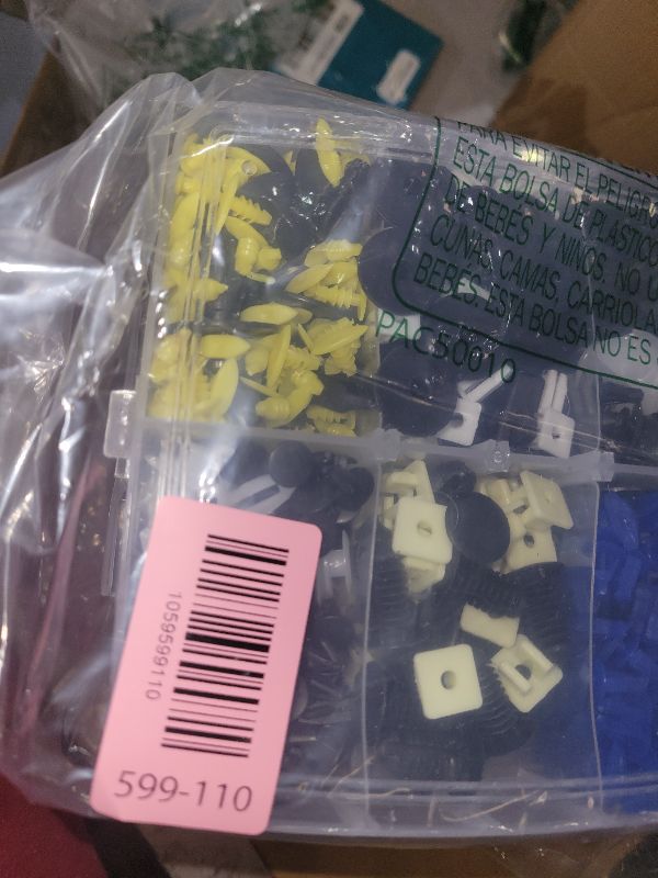 Photo 1 of 1365Pcs Car Push Retainer Clips Body Clips Plastic Fasteners Kit Fender Rivet Clips 44 Most Popular Sizes Nylon Auto Push Pin Rivets Set for Toyota GM Ford Honda Acura Chrysler,Blue