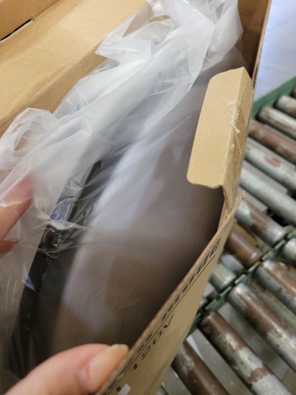 Photo 1 of 18inch LED Flush Mount Ceiling Light, 50W 5600lm Bright Dimmable LED Ceiling Light Fixture, 2700K-6500K Adjusted, Modern Kitchen Light Fixture Ceiling for Living Room Bedroom, Matte Black, 1-Pack