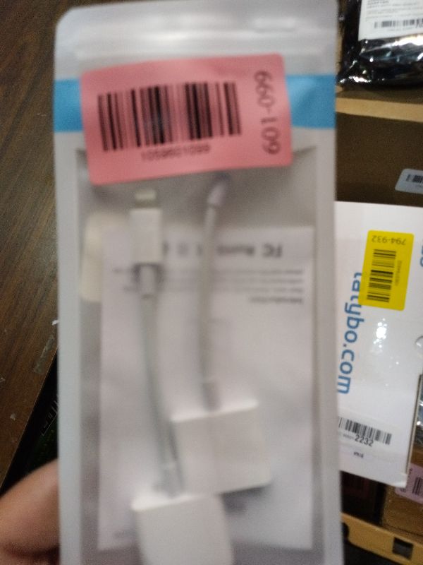 Photo 1 of [Apple MFi Certified] 2-in-1 Charging & Audio Adapter for iPhone, Lightning to 3.5mm Headphone Jack Dongle Splitter, Supports Hi-Res Lossless Sound, Compatible with iPhone 14/13/12/11/XS/XR/8/7 2Pack