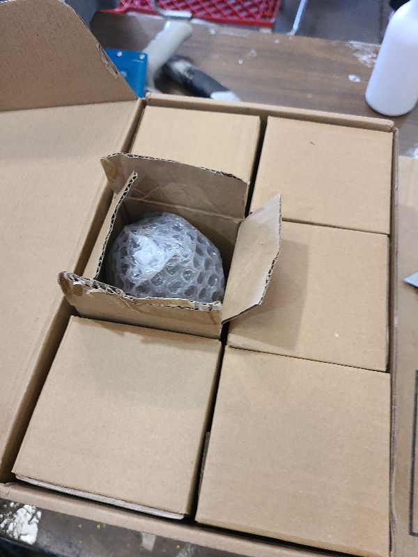 Photo 1 of 2022 New Terrifying Human Skull Fire Pit, Fireproof Imitated Human Skull Ceramic, Durable Reusable Fire Pit Skulls, Halloween Skulls Shaped Fire Stones for Fire Pits Bonfire Campfire Fireplaces (6PCS)