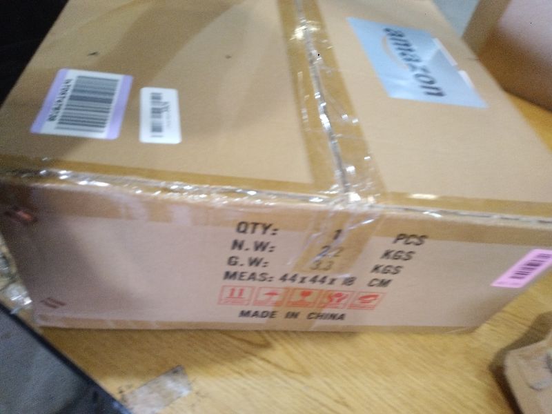 Photo 1 of 16" Black Crystal Ceiling Light, 3-Light Modern Semi Flush Mount Ceiling Light Fixture, Round Crystal Chandelier for Dining Room Bedroom Living Room Kitchen Hallway, E26 Sockets