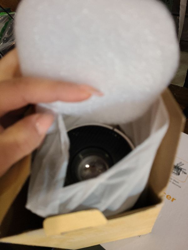 Photo 1 of [180°Adjustable Stand] Smart Mini Projector with Android TV, Upgrade HY300 Pro Portable Projector with WiFi and Bluetooth, 4K Support, Auto Keystone, Portable Ceiling Projector For ios and Android.