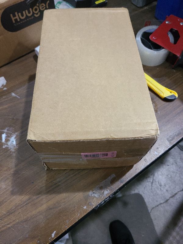 Photo 1 of 2 Pack Wooden Tissue Box Cover Square - Acacia Wood Tissue Box Holder for Tabletop Stands Bathroom Office- Decorative Facial Wood Tissue Box Cover for Modern Farmhouse Decor-Standard Walnut Color