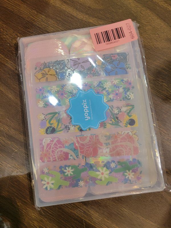 Photo 1 of 180 Pcs Acrylic Bookmark Blanks- 20 Set Bookmark Making Kit with 20 UV DTF Stickers About Floral Theme 20 Tassels 20 Ribbon 80 Bookish Stickers for DIY Your Crafts Gift for Book Lover