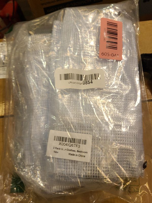 Photo 1 of 2 Pack Under Bed Storage Containers Bins, Humid-Proof Plastic Underbed Storage Bins, Clothes Storage and Organization Bags, Under the Bed Blanket Storage with Handles for Clothes, Bedroom