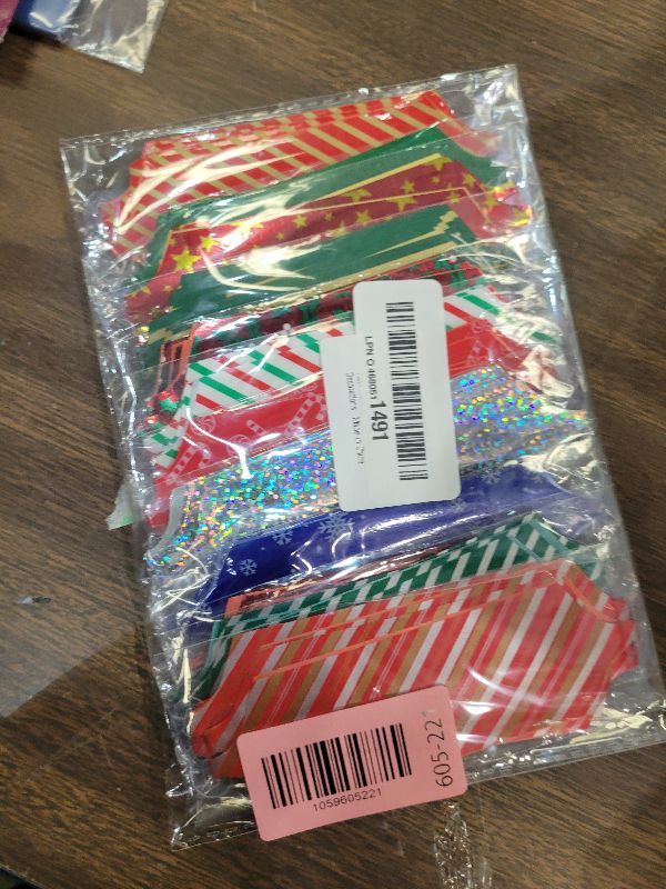 Photo 1 of 12 PCS Christmas Bows for Gift Wrapping with Ribbon 5” Wide Boxing Day Decorations, Holiday Décor Xmas Present Gift Wrapping Pull Bows Christmas Decorations