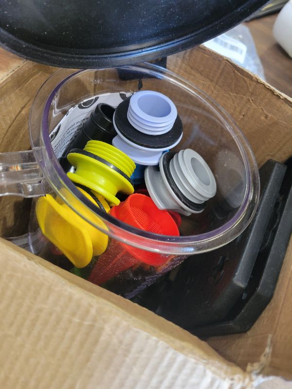 Photo 1 of 18-Piece No Spill Engine Oil Funnel Kit, 1.59QT/ 1.5L Automotive Coolant Funnel Set, 12 Adapters, Elbow Fitting, Arrow Screen & Magnetic Tray, Compatible with GM, Ford, BMW, Audi, Land Rover Etc
