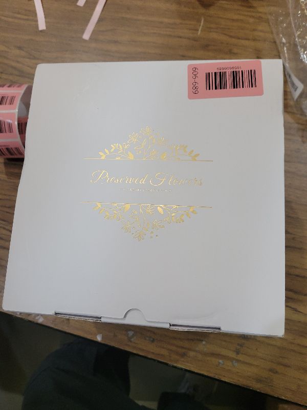 Photo 1 of 17 Forever Flowers in a Luxury Suede Box, Preserved Roses Birthday Gifts for Women, Romantic Anniversary Valentines Day Gifts for Her Girlfriend Wife, Red