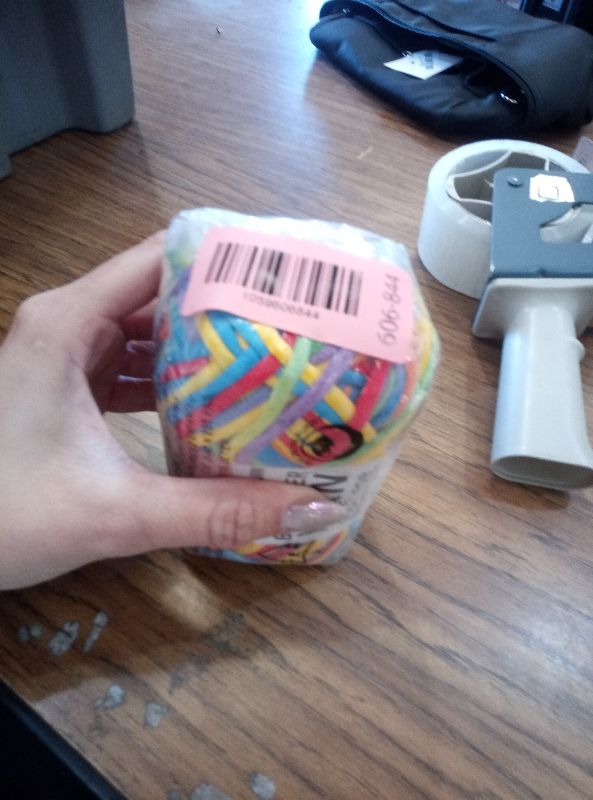 Photo 1 of 120g Rainbow Color Yarn for Crocheting and Knitting; Rainbow Yarn for Beginners with Easy-to-See Stitches;Worsted-Weight Medium #4;Yarn for Beginners Crochet Kit Making