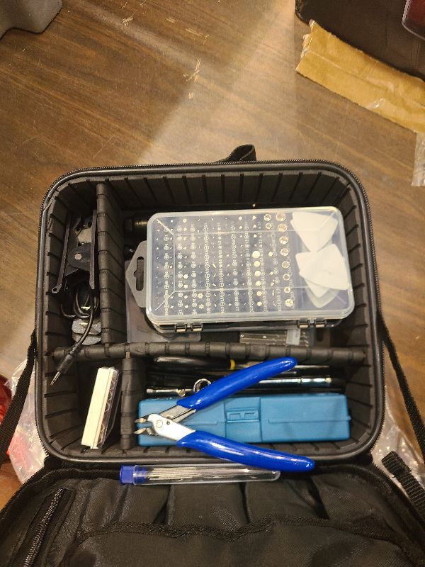 Photo 1 of 212Pcs 3D Printer Tool Kit with 3D Printer Accessories Bring Tool Box Includes Deburring Ideal for Disassembly Cleaning and Precision Machining Toolboxes