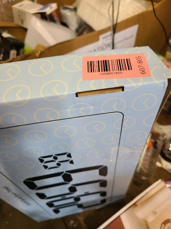 Photo 1 of 11 RGB Color Changes Large Digital Wall Clock/Bluetooth Auto Time Sync, Remote-Controlled Digital Wall Clock Large Display with Alarm/Timer Function, DST, Indoor Temperature/Humidity Display (18 inch)