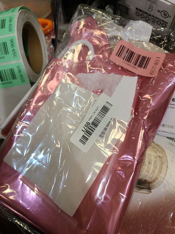 Photo 1 of 18 Inch Pink Heart Balloons, 20 Pcs Foil Heart Shaped Balloon Large Foil Valentines Balloons Helium Support for Valentine's Day Wedding Bridal Engagement Party Anniversary Decorations