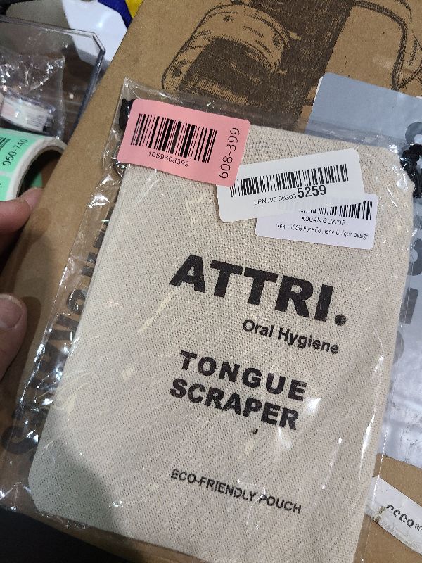 Photo 1 of 100% Pure Copper Single Handle Tongue Scraper Eco-Friendly Pouch for Adults and Kids - Durable Tongue cleaner Copper - Tough Scraper Oral Care & Hygiene-Unique design