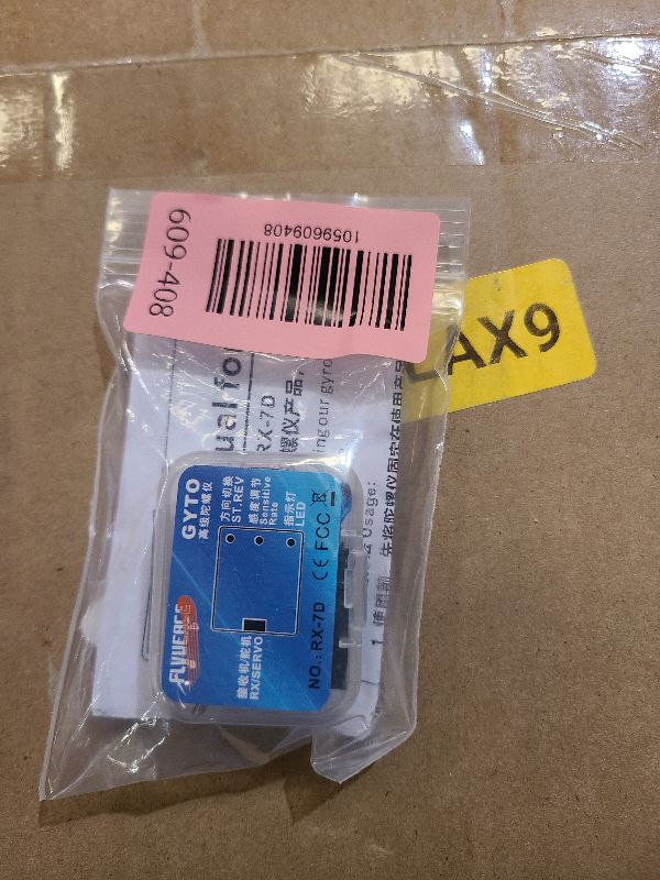 Photo 1 of 1Pcs Mini Gyro Stabilizer for RC Car & Boat, 4.8-7.4V Gyroscope Stability Control Drift Module, Compatible with 1/10 1/12 Crawler, RX-7D, Digital/Analog Servo