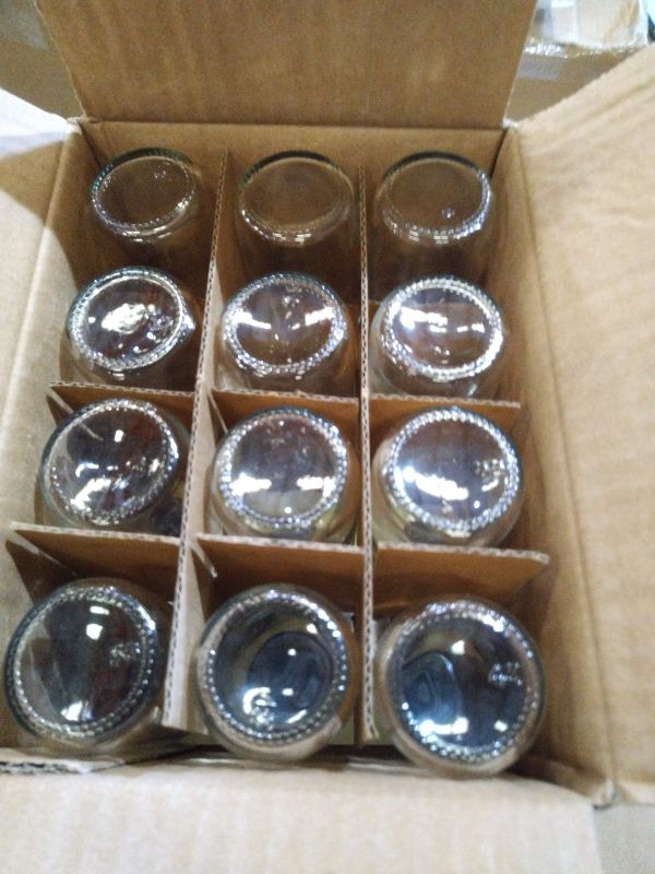 Photo 1 of 12 Pack, 2 oz Small Clear Glass Bottles w/Lid & 3 Funnels - 60ml Boston Shot Bottles for Health, Immunity, Potion, Wellness, Sample, Ginger, Juice - Mini Personal Care & Beauty Travel Bottle