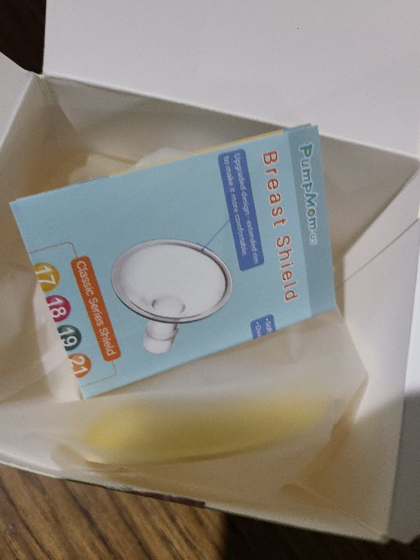 Photo 1 of 17mm Oval Flanges Shields Compatible with Medela Pumps, Replacement Parts for Pump in Style, Symphony, Swing Maxi, Harmony and Personalfit Flex–Breast Pump Accessories