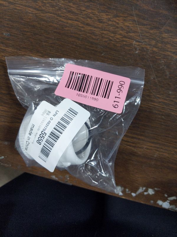 Photo 1 of 1 1/4 to 1 1/2 sink drain adapter, Extension Coupling with slip joint connection, 1-1/2" x 1-1/4" Trap Adapter, PP Reducing Pipe Adapter Fitting (White)