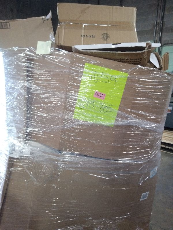 Photo 1 of AS IS GENERAL MERCHANDISE 
PALLET ROUGHLY 6O ITEMS

