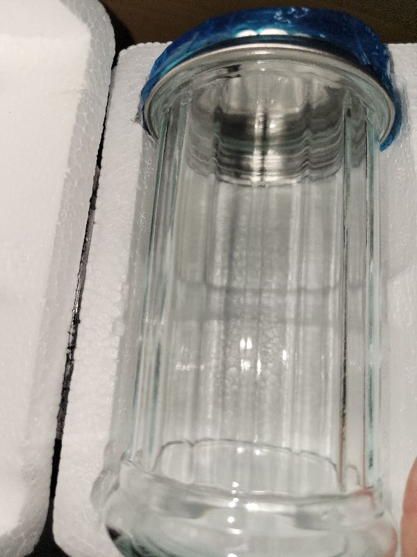 Photo 1 of 12 Oz Sugar Container for Coffee Bar – Glass Sugar Dispenser with Pour Spout and Stainless Steel Flip Lid, Durable & Classic Style Jar for Kitchen or Cafe – Suitable for Cinnamon & Seasoning Storage