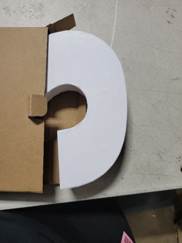 Photo 1 of 10”Cardboard Number Mache Chocolate Covered Strawberries Fillable Sweets Candy Container Box (White, 2)