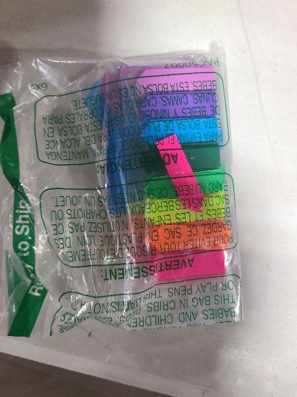 Photo 1 of (2000 Pcs) Page Markers Bright Sticky Tabs, Translucent Small Sticky Notes Flags and Arrow Flags, Fluorescent Index Tab Stickers for Notebooks [8 Colors, 10 Sets]