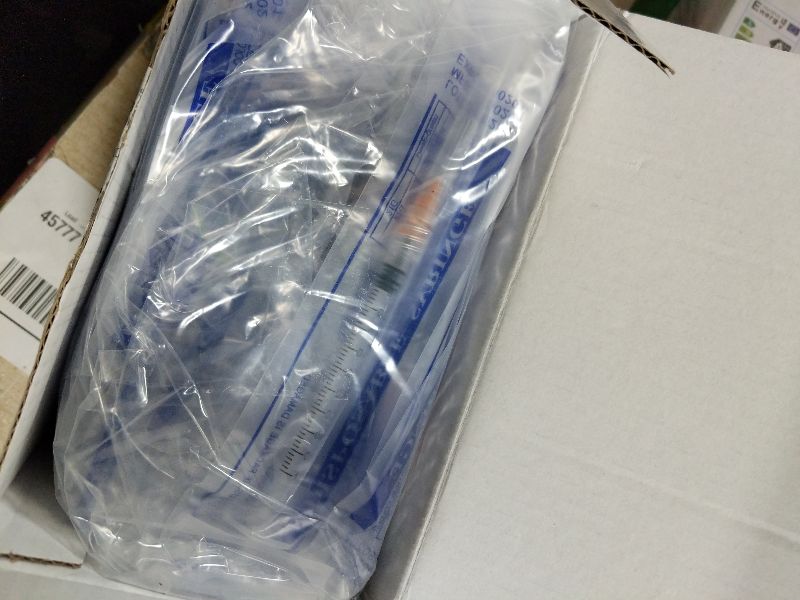 Photo 1 of 100 Pack Disposable Sterile Supplies 1ml Syringe with Needle,25Ga 1inch Needle and Syringe,Individual Package. (100)