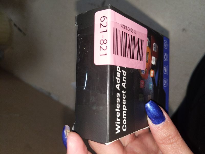 Photo 1 of 2026 Aimoon Mini Wireless CarPlay Adapter Upgrade Wired to Wireless for CarPlay & Android Auto Plug and Play Fast Auto-Reconnect Stable Control Zero Delay Car Play for iPhone iOS 10+ Android 11+