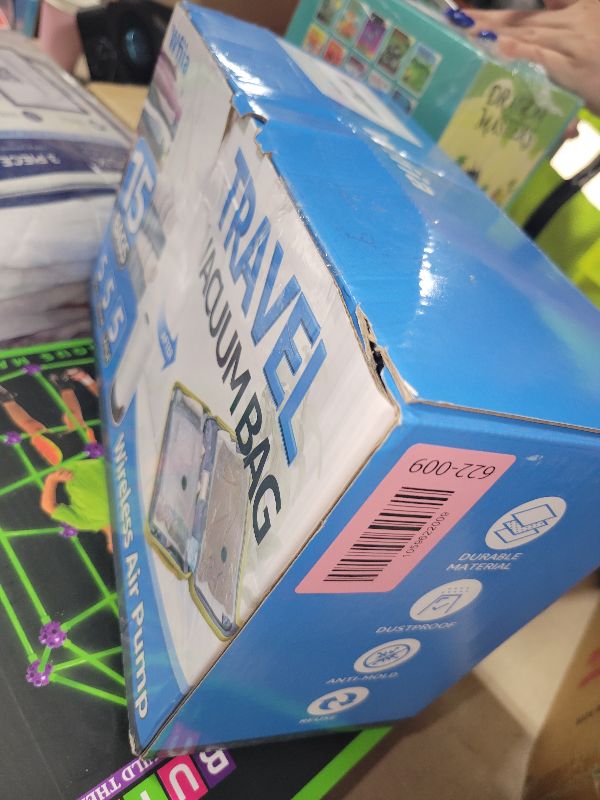 Photo 1 of 15 Packs Vacuum Bags for Travel with Rechargeable Pump, 3 Sizes Vacuum Seal Bags for Clothing, Compression Vacuum Travel Bags for Luggage, Vacuum Packing Bags for Closet Organization