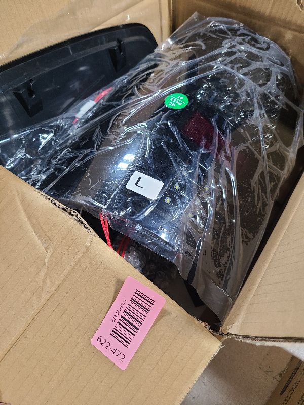 Photo 1 of (3 Pack)LED Taillight Assembly 3rd Brake Light for 2009-2018 Dodge Ram 1500 2010-2018 Ram 2500 3500 Chrome Smoke Lens Only Fit factory Halogen/incandescent Model and Without Projector Headlights Model