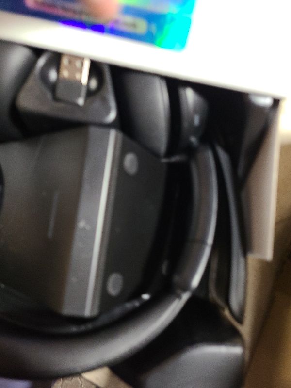 Photo 1 of (2025 Upgraded) Wireless Headset with Mic for Work, Bluetooth Headset with Noise Canceling Microphone with Dongle, Charging Base & Mic Mute, Wireless Headphones for Work from Home/PC/Computer