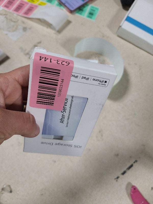 Photo 1 of (No APP Required) MFi Certified iPhone Photo Stick, USB Flash Drive 512GB for Photo/Video Backup, 3 in 1 iPhone Memory Stick, High-Speed Thumb Drive Compatible for iPhone/iPad/Android/PC Pink