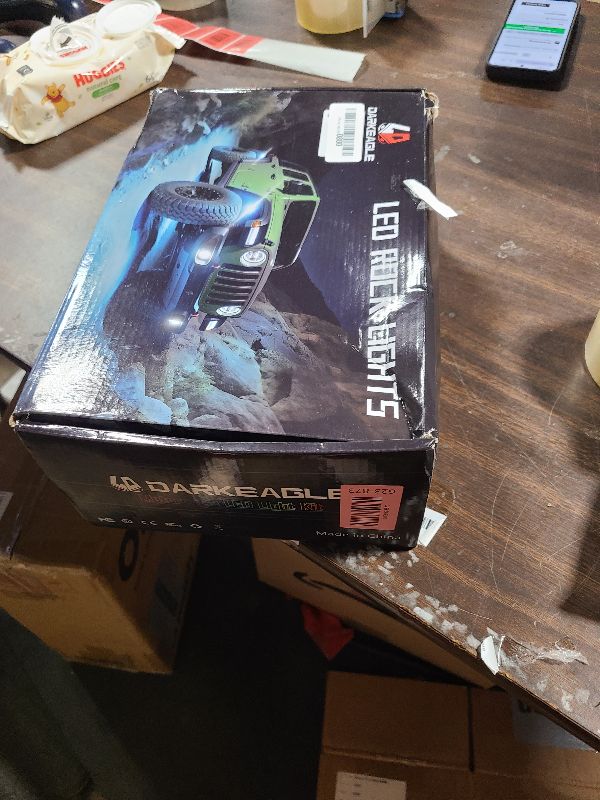 Photo 1 of 20Pods Full Angle RGB LED Rock Lights Full Kit for Trucks Pickup Semi Truck RV Jeep Offroad Vehicles, 600Chip Waterproof Multicolor Underglow Light with APP/RF Remote, Neon Underbody Accent Light 12V