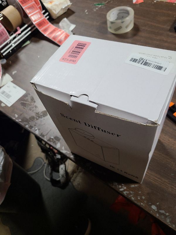 Photo 1 of 2026 Smart Waterless Diffuser, 2000 Sq.Ft Cold Air Scent Diffuser with Clock & Environmental Display | 7 Fragrance Levels, 9 Timer Settings, Hotel Collection Diffuser for Home & Large Rooms (Black)