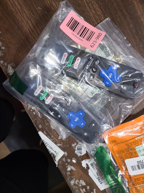 Photo 1 of (Pack of 2) Replacement Remote Control Only for Roku TV, Compatible for TCL Roku/Hisense Roku/Onn Roku/Sharp Roku/Element Roku/Westinghouse Roku/Philips Roku Smart TVs (Not for Roku Stick and Box)