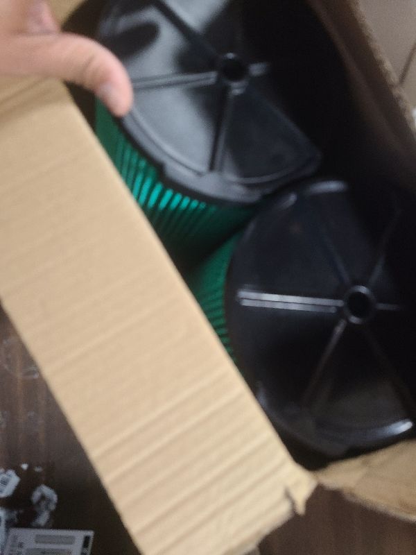 Photo 1 of 2 Pack VF6000 5-Layer Replacement Filter for Ridgid Shop Vac 5-20 Gallon Wet Dry Vacuums WD5500 WD0671 WD6425 WD7000 WD1280 WD1851 WD1680 WD1956 RV2400A 1400RV RV2600B, fit for Husky 6-9 Gallon Vacs