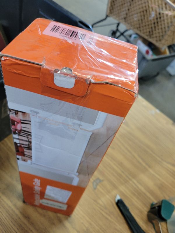 Photo 1 of 14" H Short Dog Gate Pet Gates Puppy Gate 59" Wide Step Over Pet Fence, Mesh Retractable Indoor Outdoor Expands Up to 59 Inches Small Dog Gates for Doorways Stairs