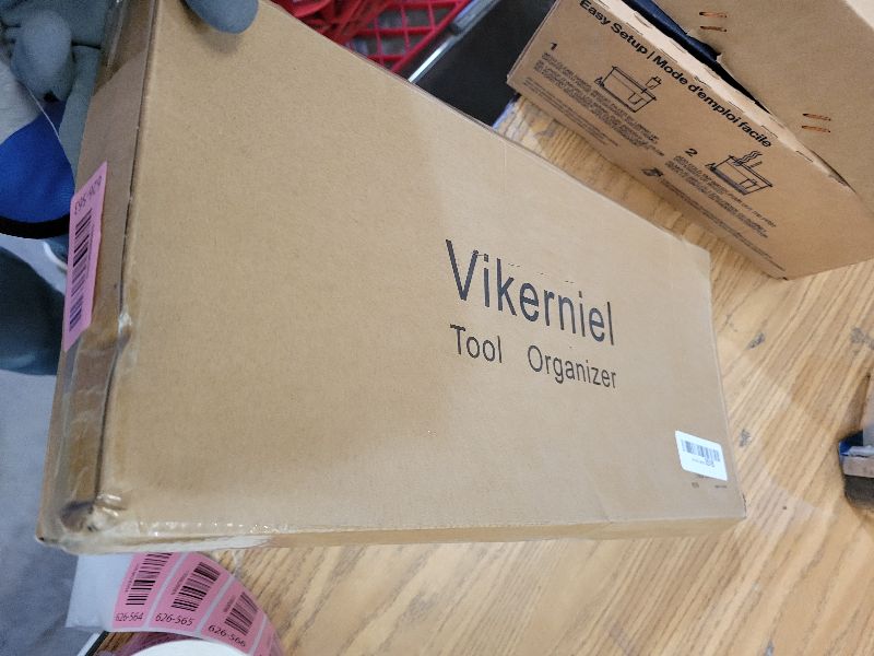 Photo 1 of 2 Pack Drill Holder, Power Tool Organizer Wall Mount, 80lb Heavy Duty Bearing Capacity Garage Storage, 4 Cordless Metal Shelf, Utility Storage Rack for Dewalt Cordless Tools Father Day Gifts