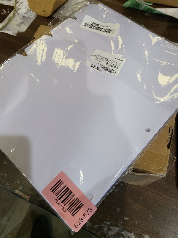 Photo 1 of 20 Sheets 3 Ring Binder Dividers with 5-Tabs Set, 8.5” x 11” Cardstock Letter Size Index Dividers Paper for 3 Ring Binder(Kraft)
