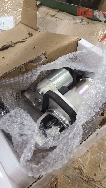 Photo 1 of 17982 New Starter Motor Compatible with Nissan Sentra 2.0L 1.8L 1.6L 07-19, Versa 1.8 07-12, Juke 11-17, Cube 09-14, NV200 13-21, & Chevrolet City Express 15-18, Replace# S114-902A 19317693
