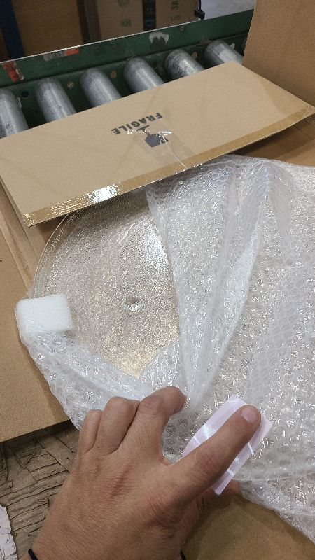 Photo 1 of 14 1/8" WB49X10063 Microwave Glass Plate Replacement by AMI PARTS Fit for G.E Microwave Glass Turntable Plate Replaces WB39X10038 WB49X10193