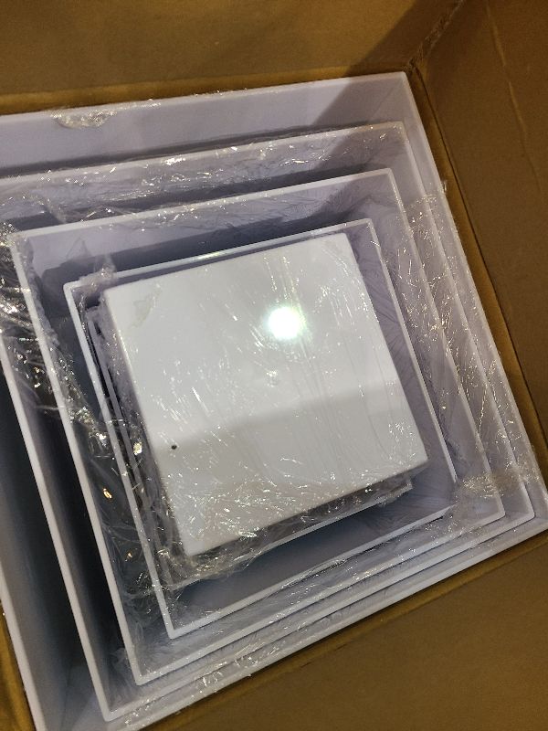 Photo 1 of 10 PCS Buffet Risers, Large Food Risers for Buffet Table, Food Display Risers for Party, White Acrylic Boxes Dessert Table Display Set, Risers Display Stands (Size 10" 9" 8" 7" 6" 5" 5" 4" 4" 3", White)