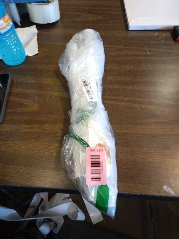 Photo 1 of 2 Pack White Tension Curtain Rod for Windows 28 to 48 inch, Adjustable Expandable Pressure Spring Curtain Rod No Drilling, 7/8" Curtain Rod for Bedroom Doorway Closet Door