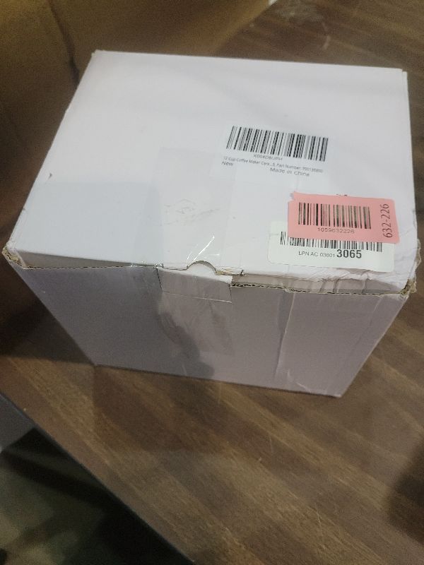 Photo 1 of 12 Cup Coffee Maker Carafe Replacement Pot Compatible with Hamilton Beach Flexbrew Models: 49902, 49915, 49905C, CM4309, 49317, 49467, 49611, 49904, 49934, 46230, 46290, 46293, Part Number: 990136800