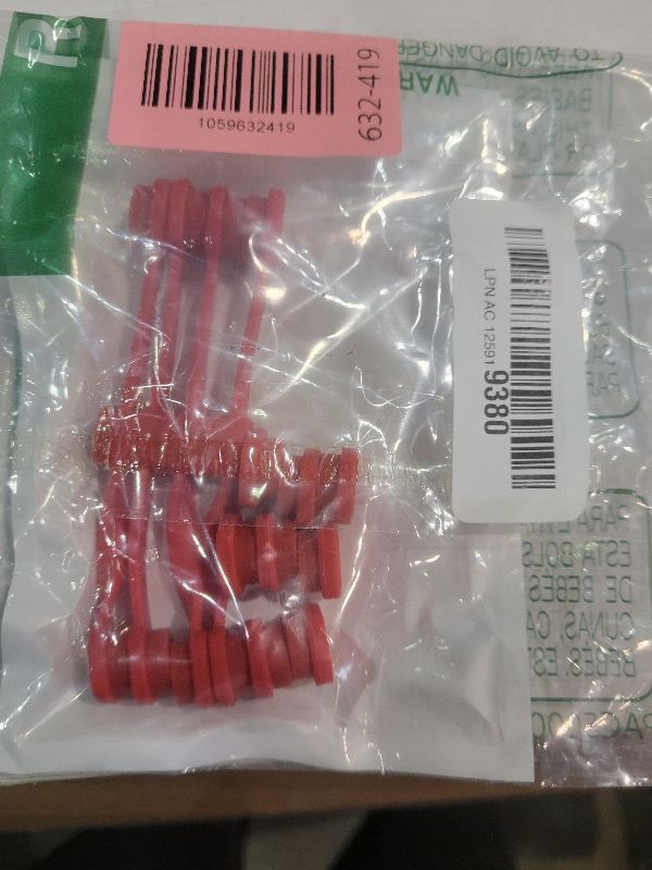 Photo 1 of 12Pcs Air Fryer Magnets Silicone Buckle for Holding Parchment Paper Liners, Upgraded High-Temp Resistant Air Fryer Accessories Locks Disposable Liners Safely (Red)