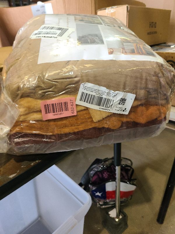 Photo 1 of 12 Pack Terracotta Flannel Throw Blankets Bulk 50 x 60 Inch with to Have to Hold Card and Rope Wedding Fleece Throw Blanket for Wedding Gifts Bed Couch Sofa Season Soft Lightweight(Terracotta)