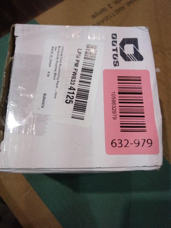 Photo 1 of 2 Pieces Cloth Bookbinding Repair Tape, 1 Inch and 2 Inch Bookbinding Tape 15 Yard Roll for Old Books Antique Books Daily Supplies, Black