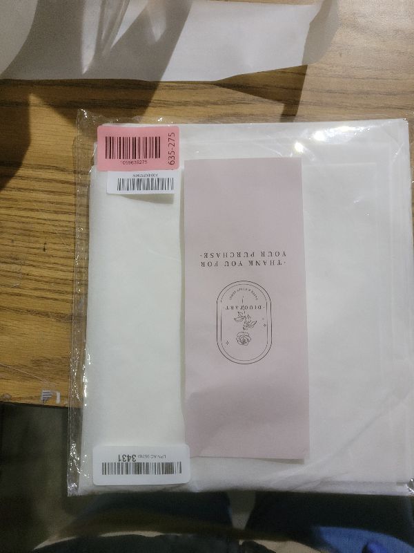 Photo 1 of 100 Sheets Luminous White Gampi Rice Paper, 9.4 x 15.7”, Handmade Translucent Cicada Wing Art Paper, Strong & Smooth Thin Fiber for Botanical Tracing, Calligraphy, Decoupage and Wedding Crafts