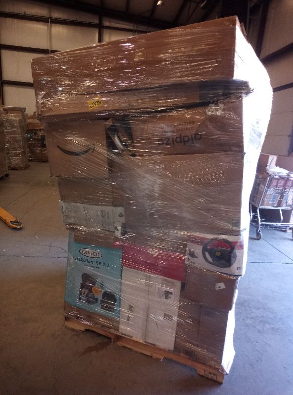 Photo 1 of As is general merchandise pallet

Customer is responsible for loading the pallet 