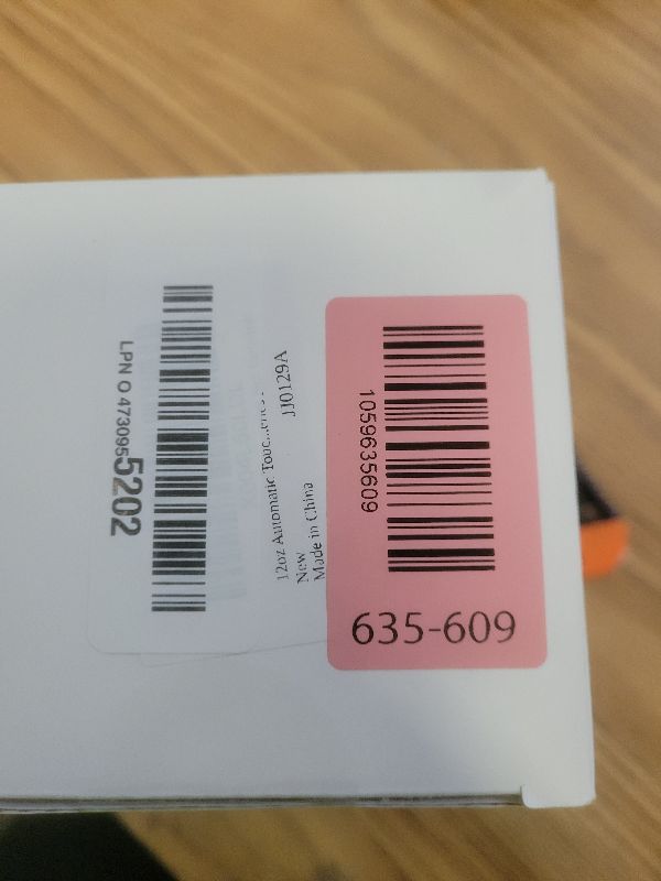 Photo 1 of 12oz Automatic Touch Sensor Liquid Glass Soap Dispenser, Hands-Free Mason Jar Soap Dispenser, Refillable Lotion Bottle for Bathroom Kitchen Countertop (Batteries Not Included)