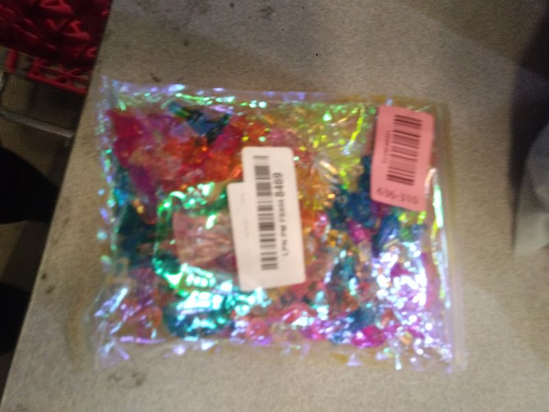 Photo 1 of 110Pcs in 10 Colors Ceramic Christmas Tree Replacement Bulbs - Plastic Lights Pegs, Included Angel Topper?Snowflake Top?Cross Stars.